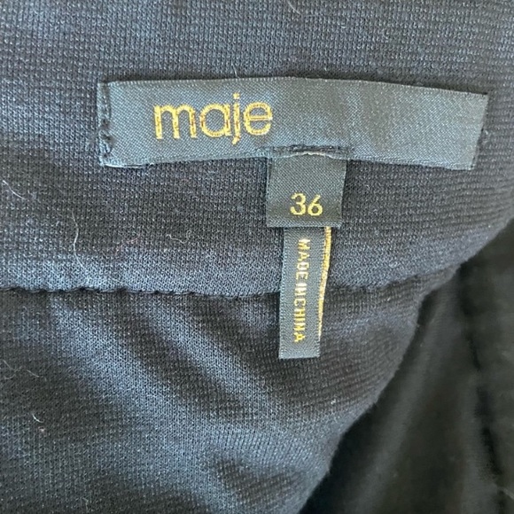 Maje Silver Embroidered Mini Skirt - Picture 5 of 6